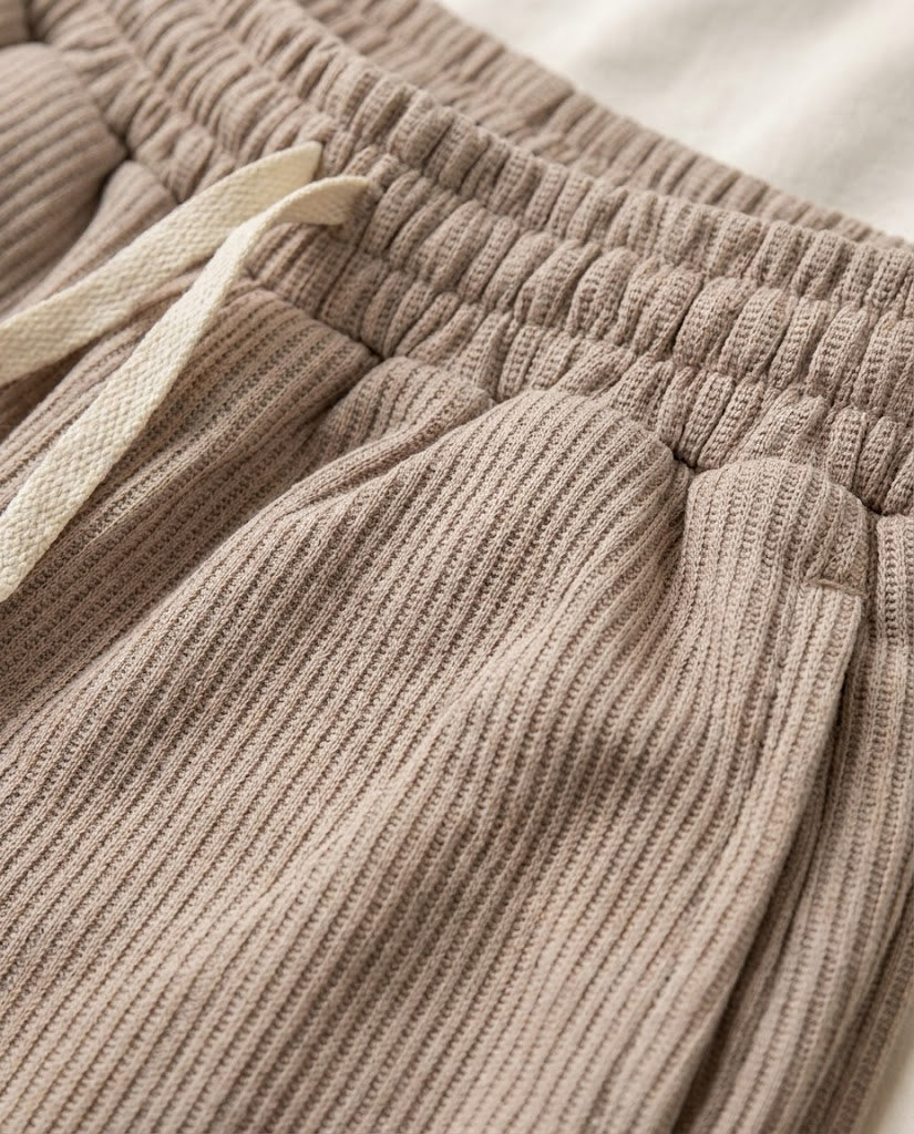 Men Jaqured Plain Short