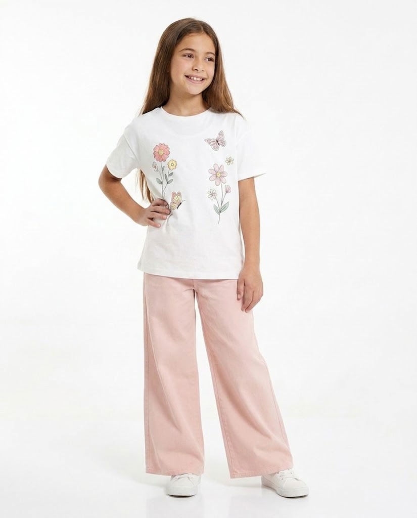 Girls Gabardine Pant