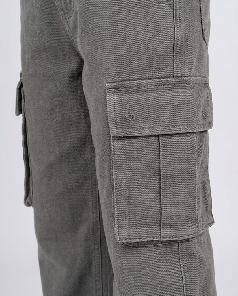 Boys Gabardine Cargo Pant