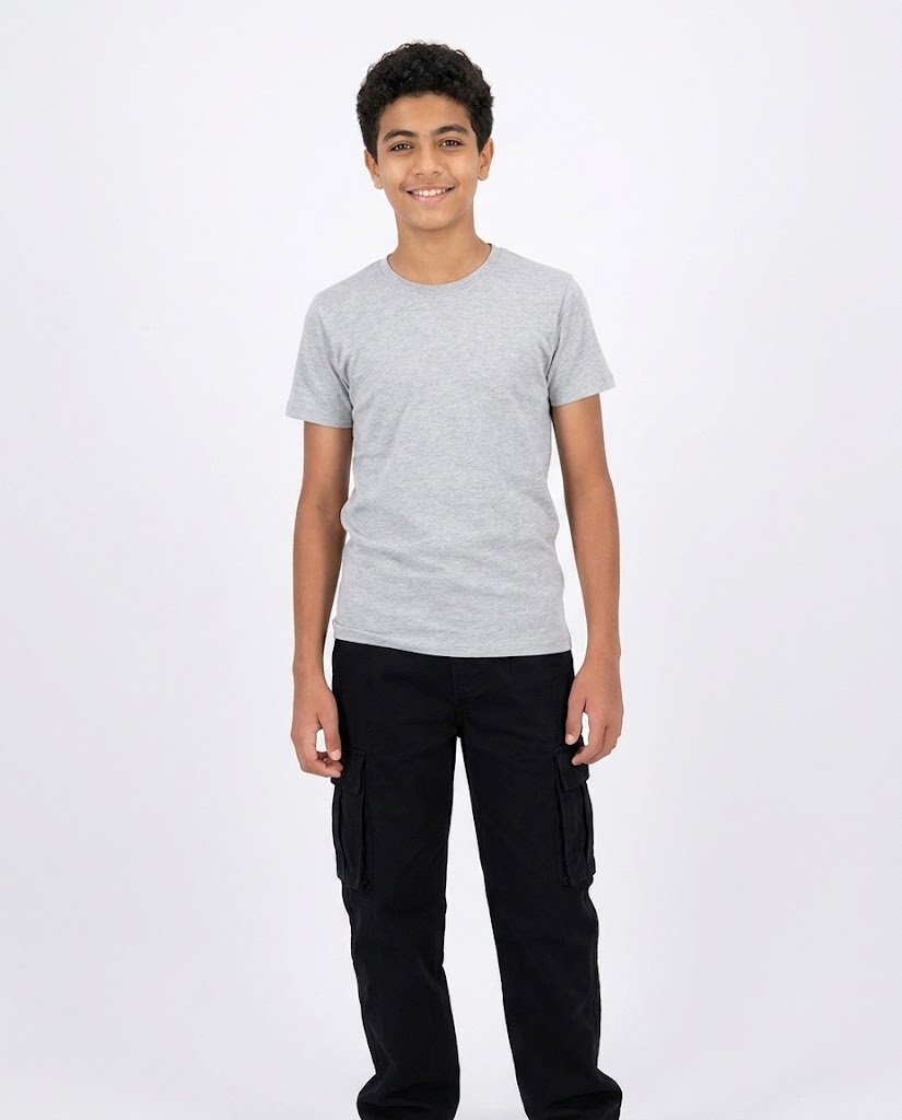 Boys Gabardine Cargo Pant