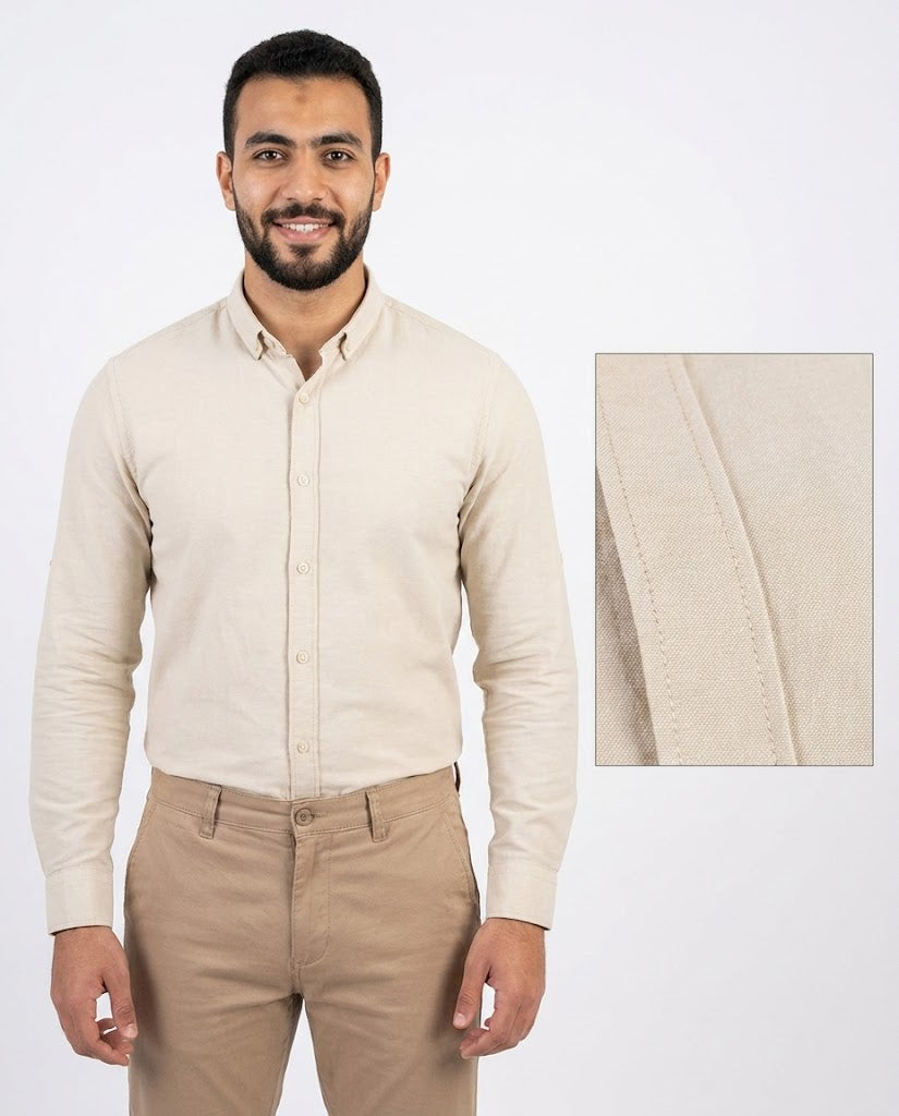 MEN LINEN CASUAL SHIRT SMART