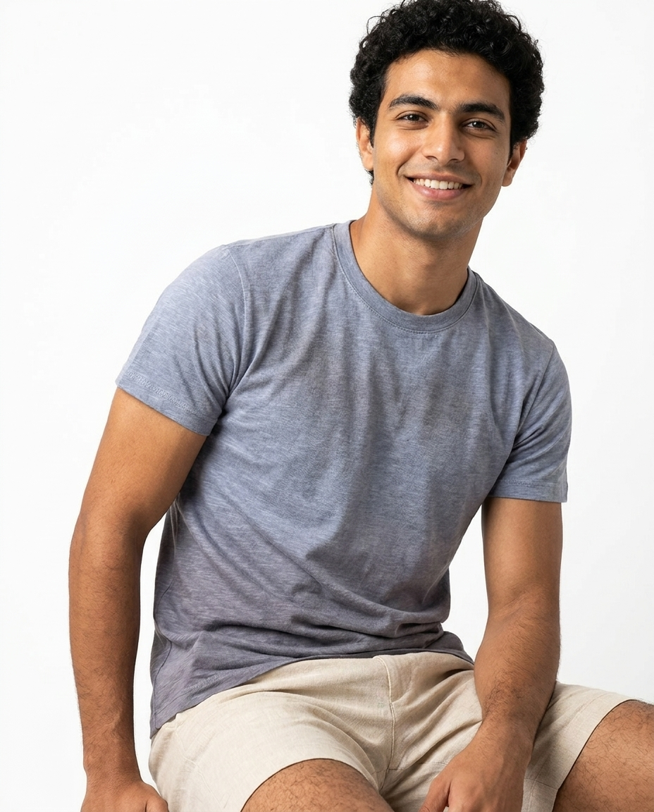MEN ALLOVER PRINTED HALF SLEEVES T-SHIRT