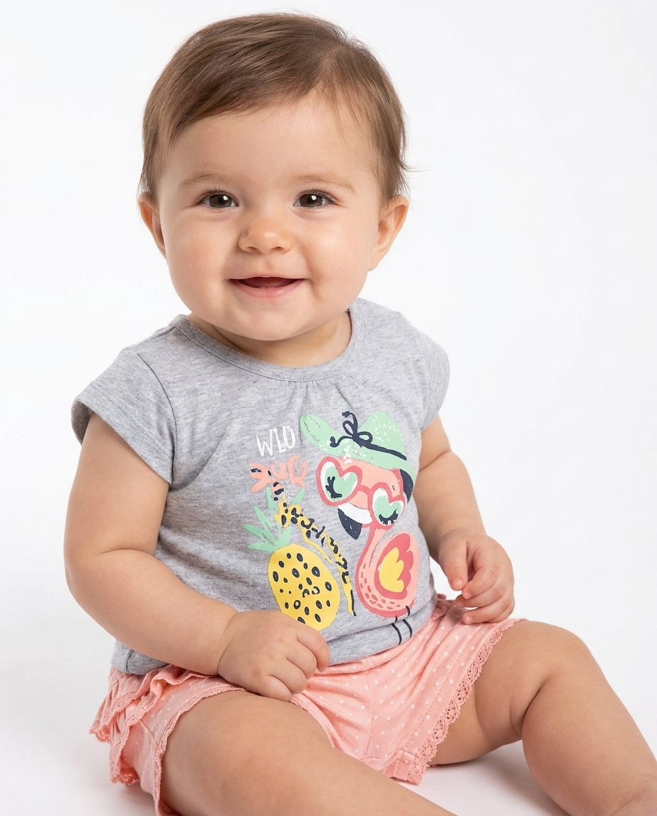 BABY GIRL PRINTED T-SHIRT