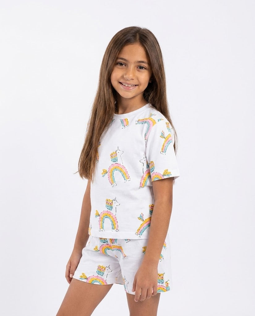Girls Printed Pyjama