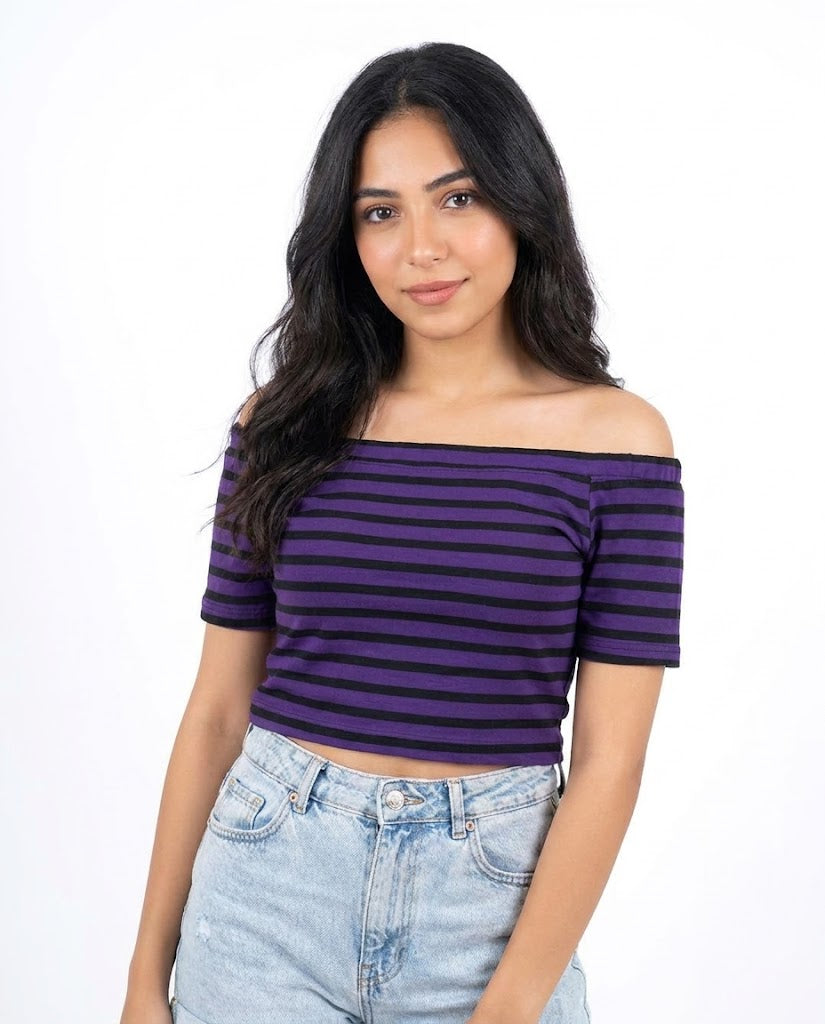 WOMEN STRIPPED SUMMER TOP