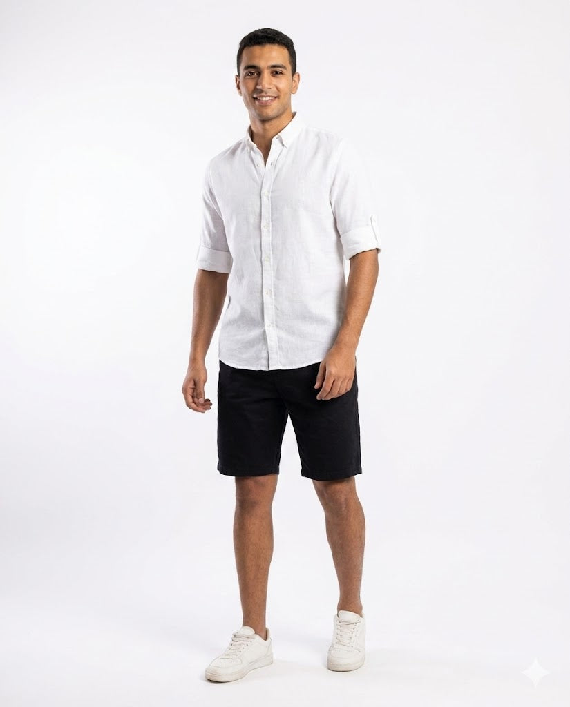 MEN GABARDINE SLACK SHORT