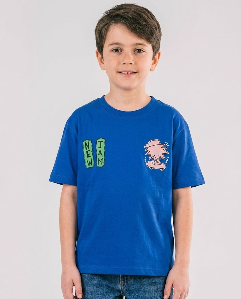 Boys Printed Iam New T-Shirt