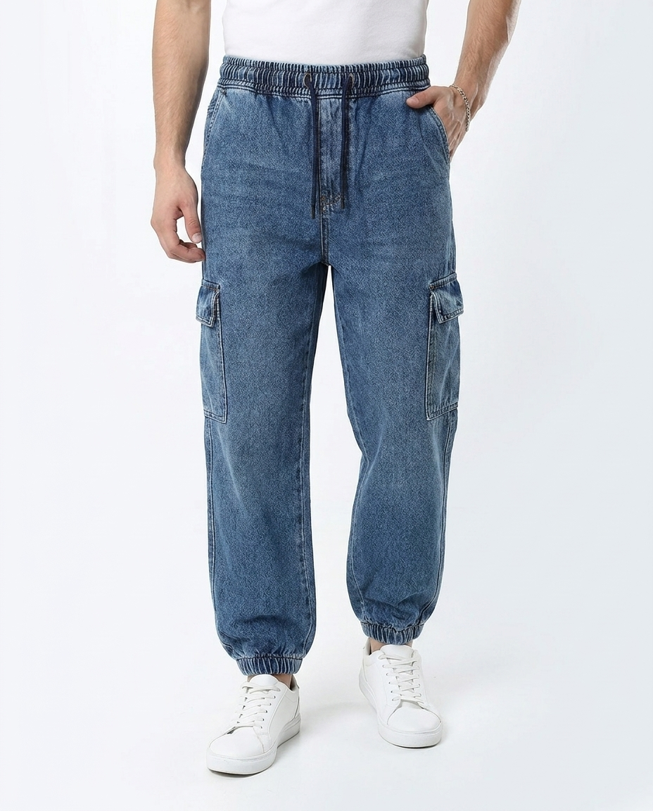 Jogger Fit Denim Pants