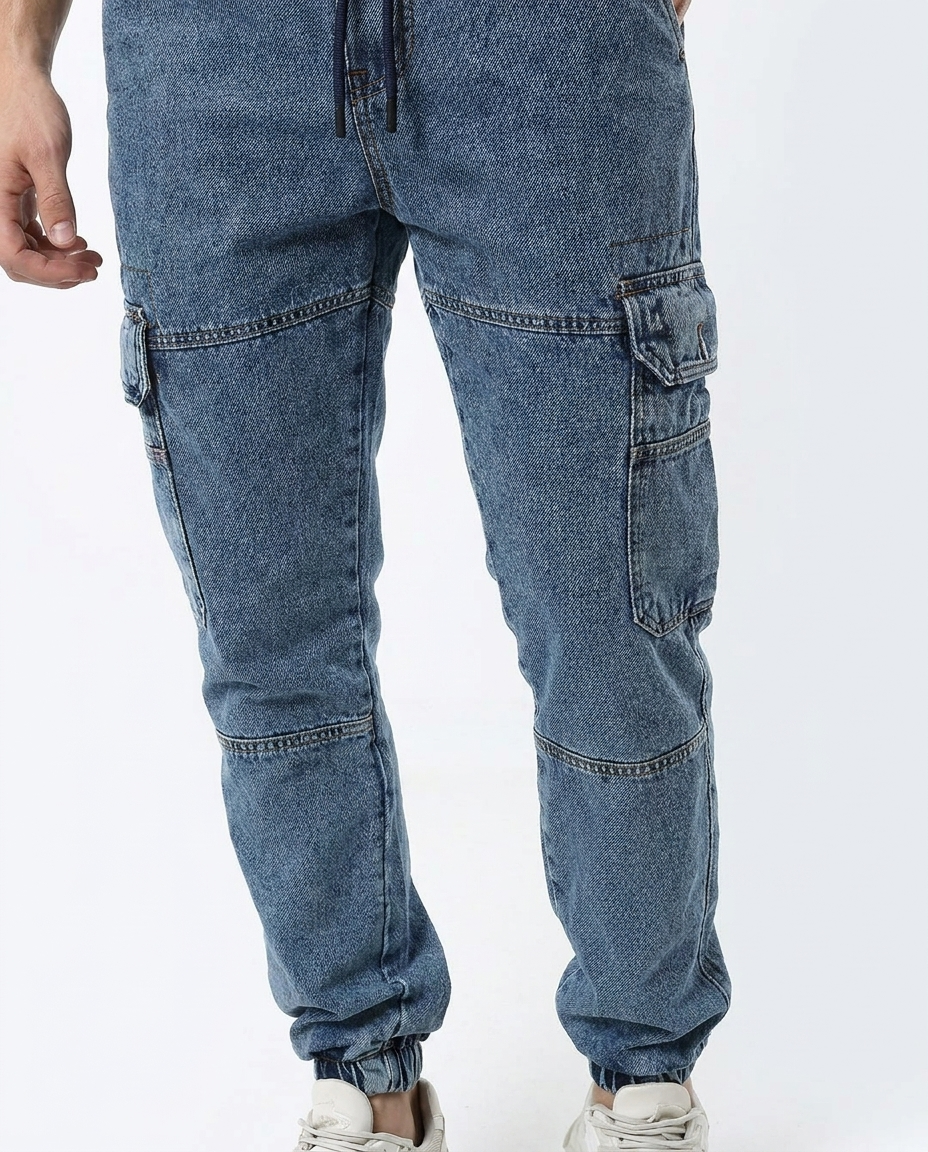 Jogger Fit Denim Pants