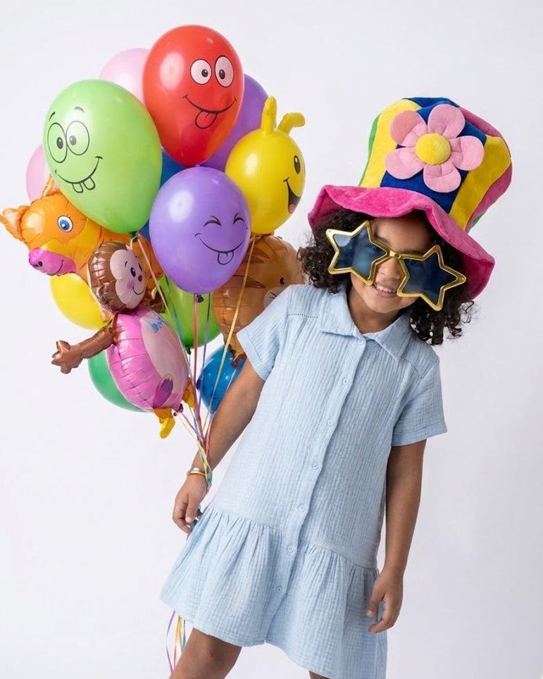 Girls Half Sleeves Dress