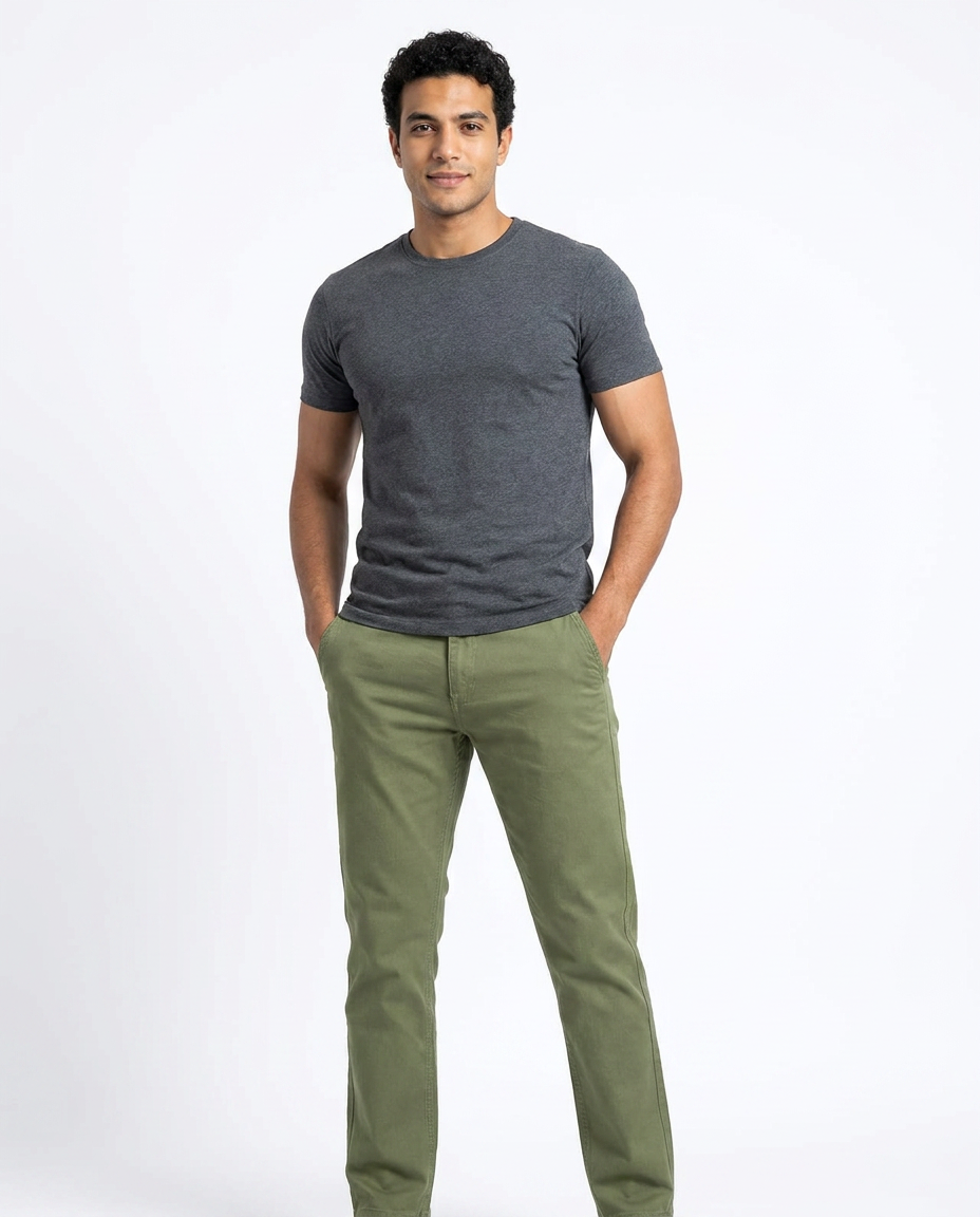 Men Slack Gabardine Pant