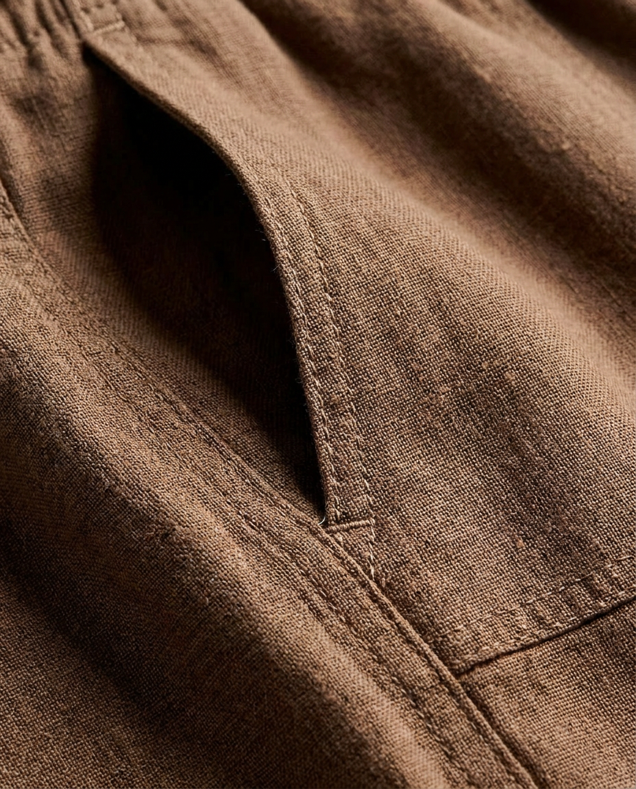 Men Linen Casual Pant