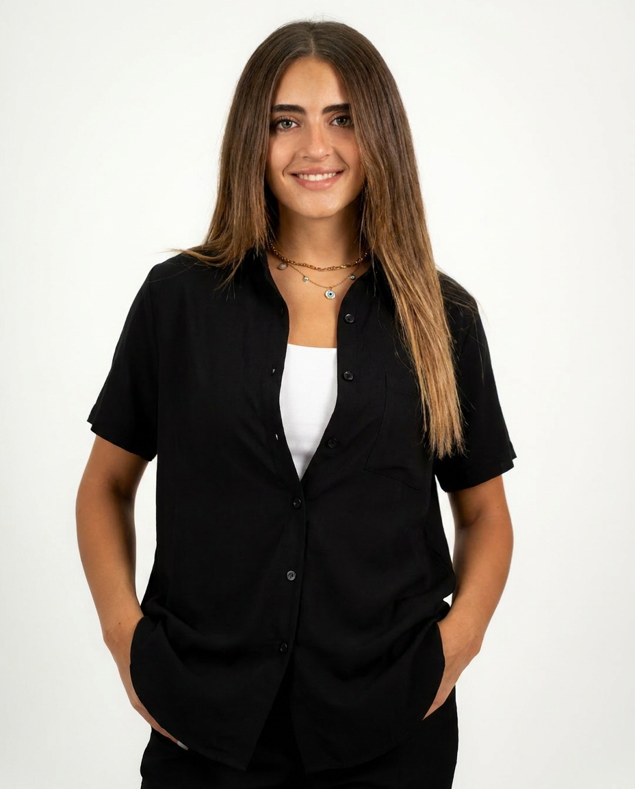 Plain womens blouse