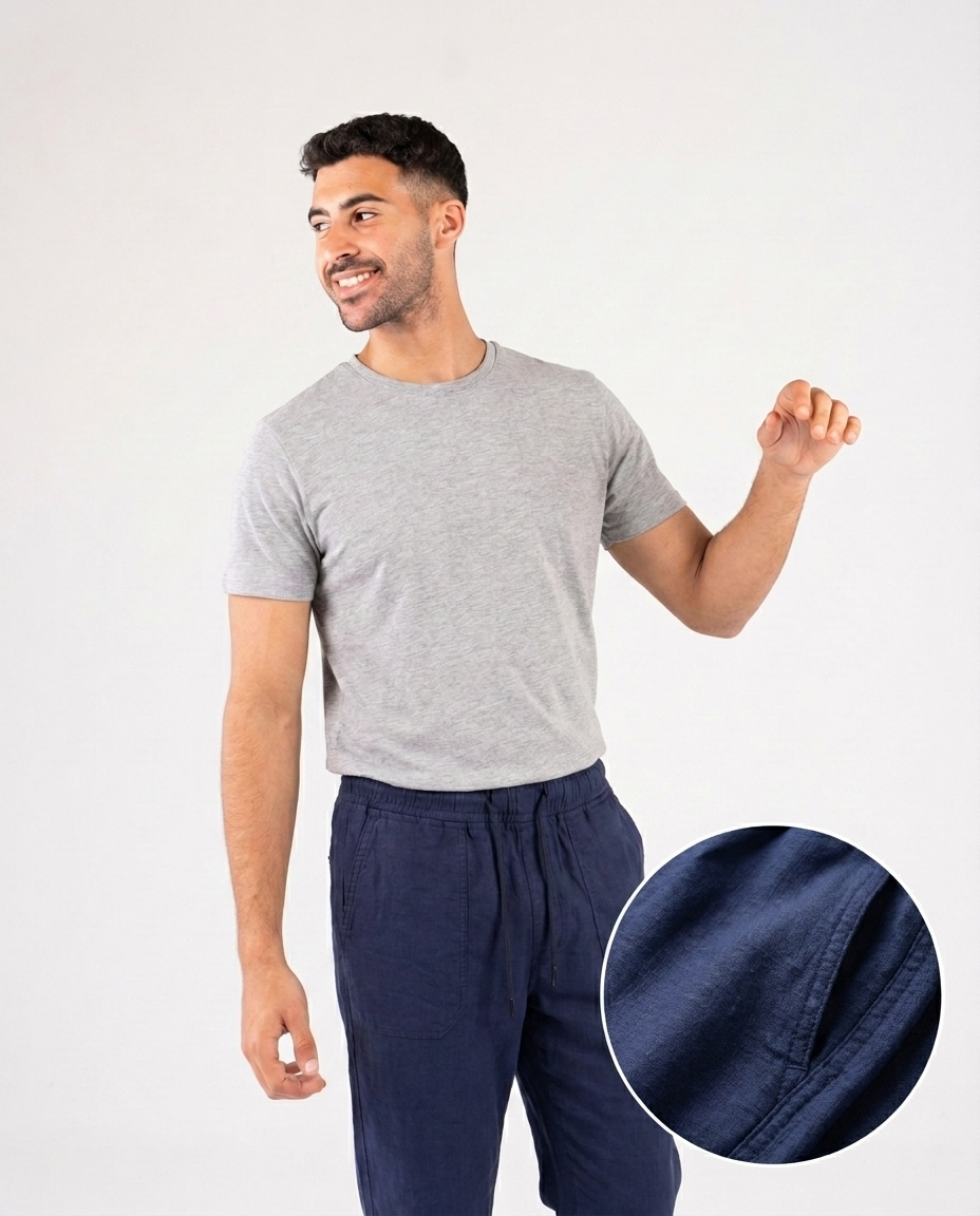 MEN LINEN PANT