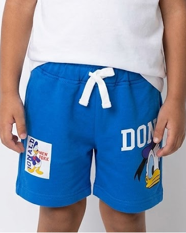 Boys Printed Summer Melton Short