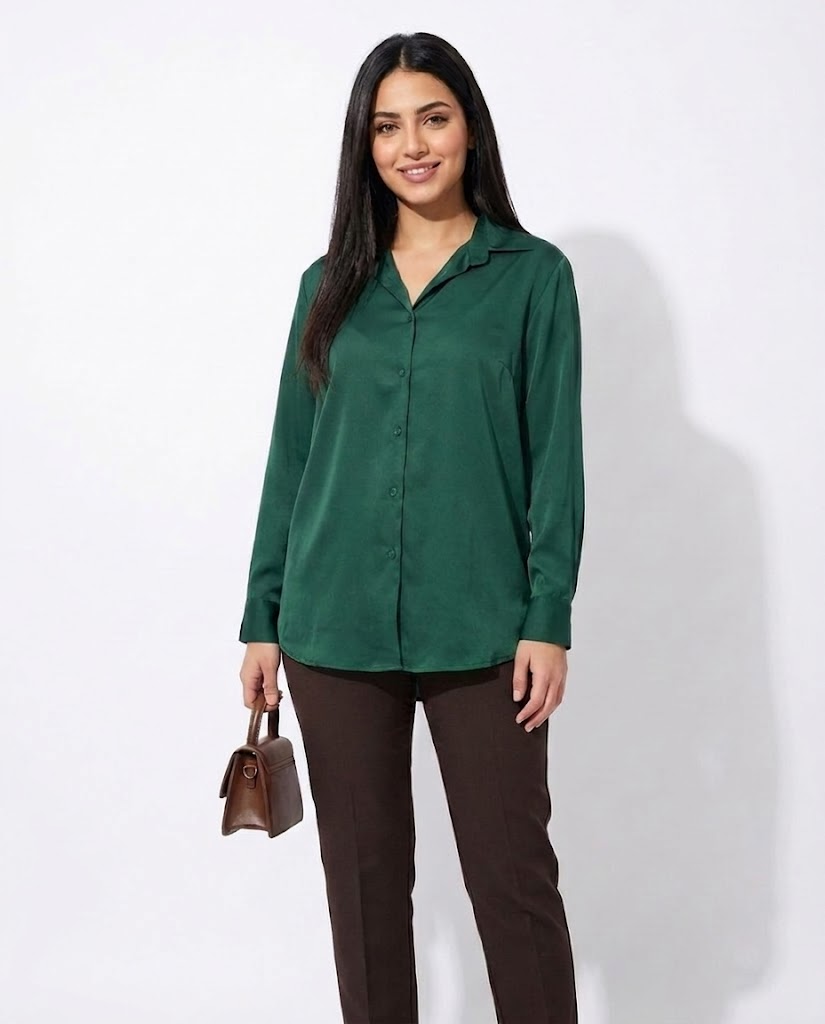 Women Satin Blouse
