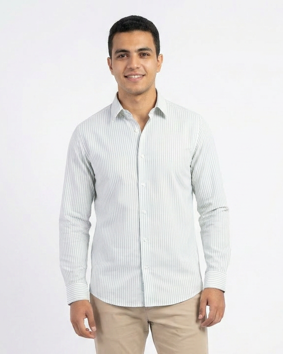 Men Classic Stripped Shirt