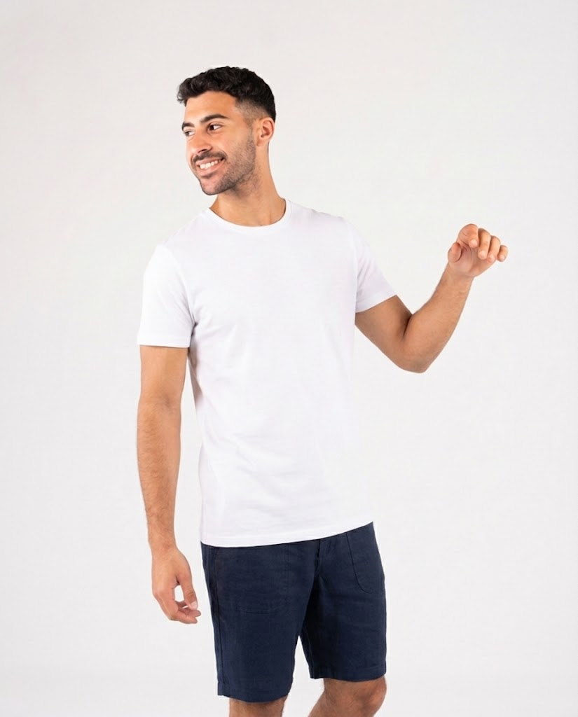 MEN LINEN SHORT