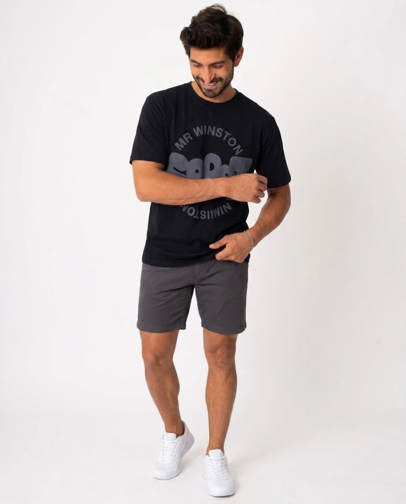 MEN PRINTED HALF SLEEVES T-SHIRT