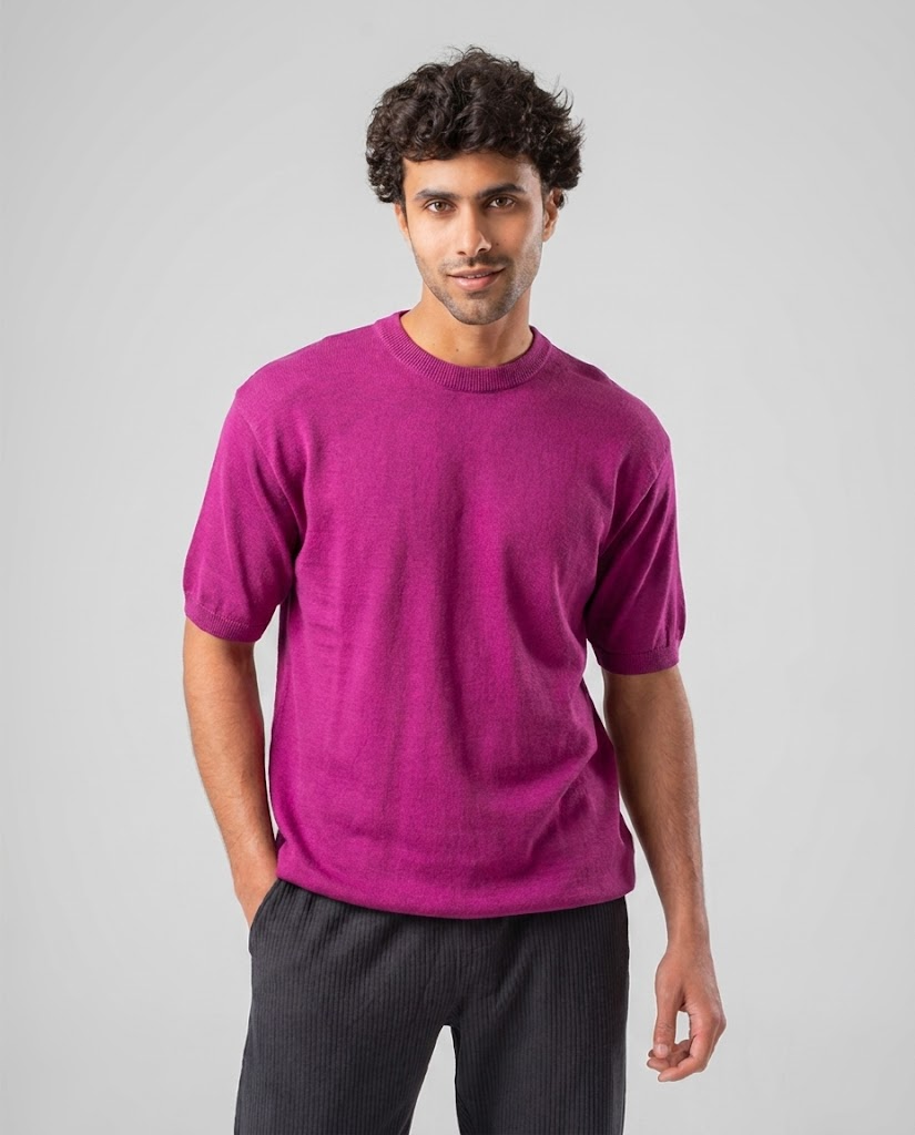 Knitted Men T-shirt
