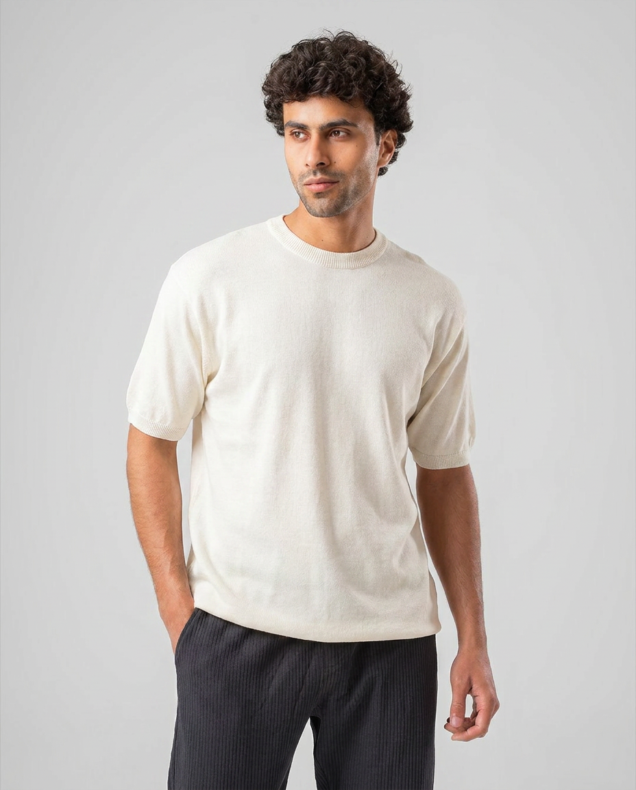 Knitted Men T-shirt