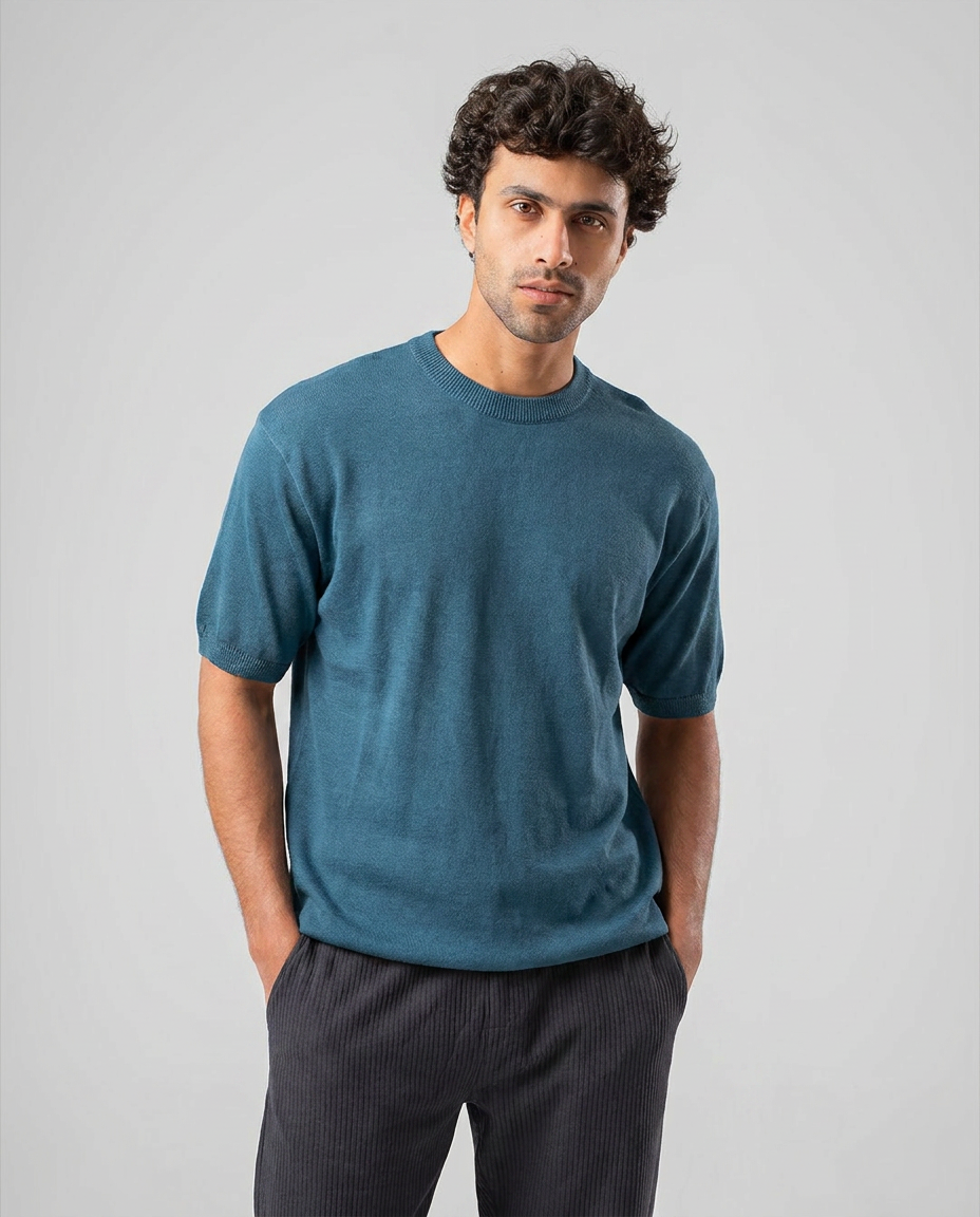 Knitted Men T-shirt