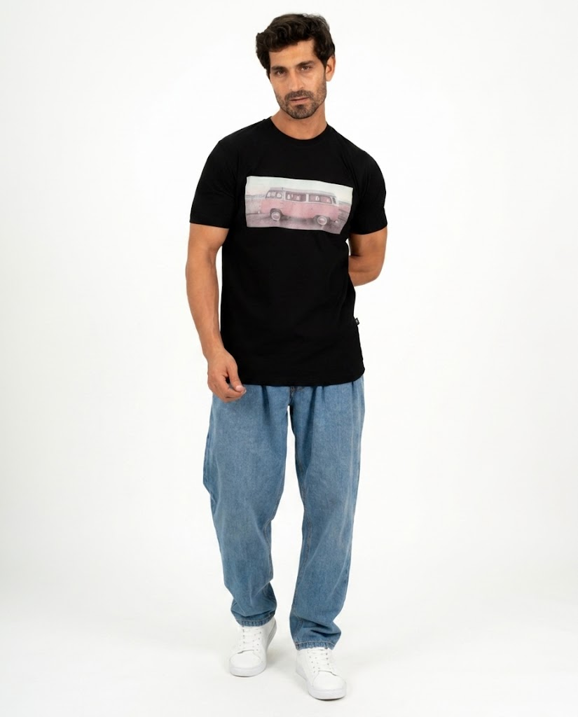 Printed Men Short Sleeve T-shirt
