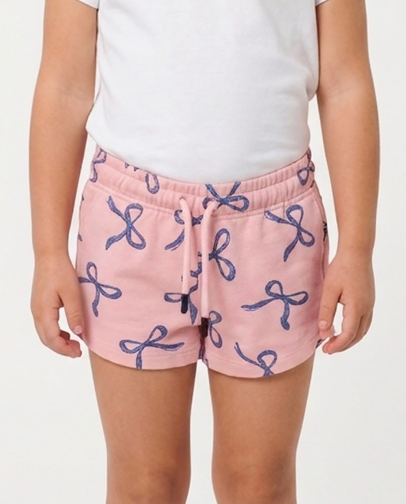 Girls Printed Short