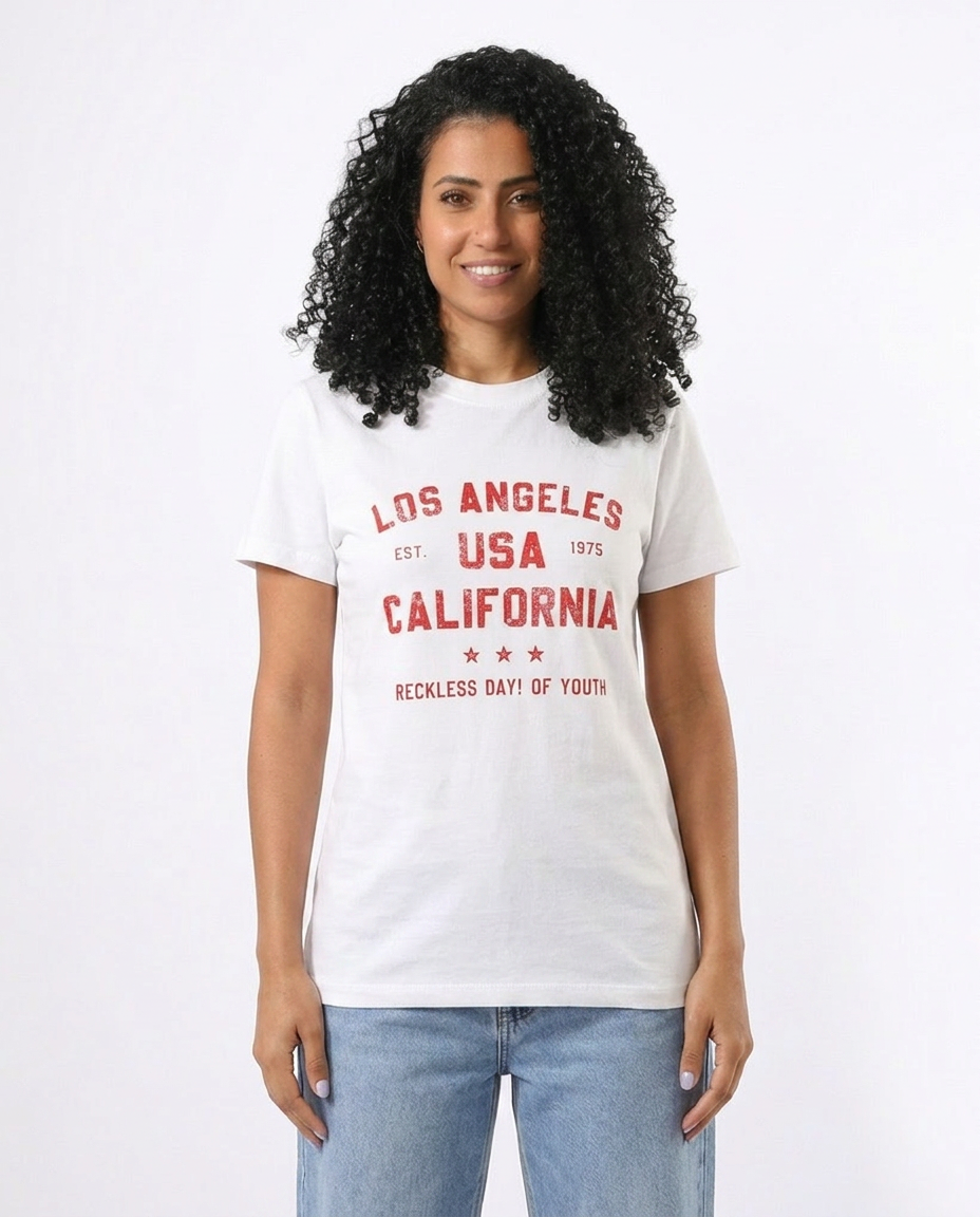 Women Printed Half Sleevs T-Shirt