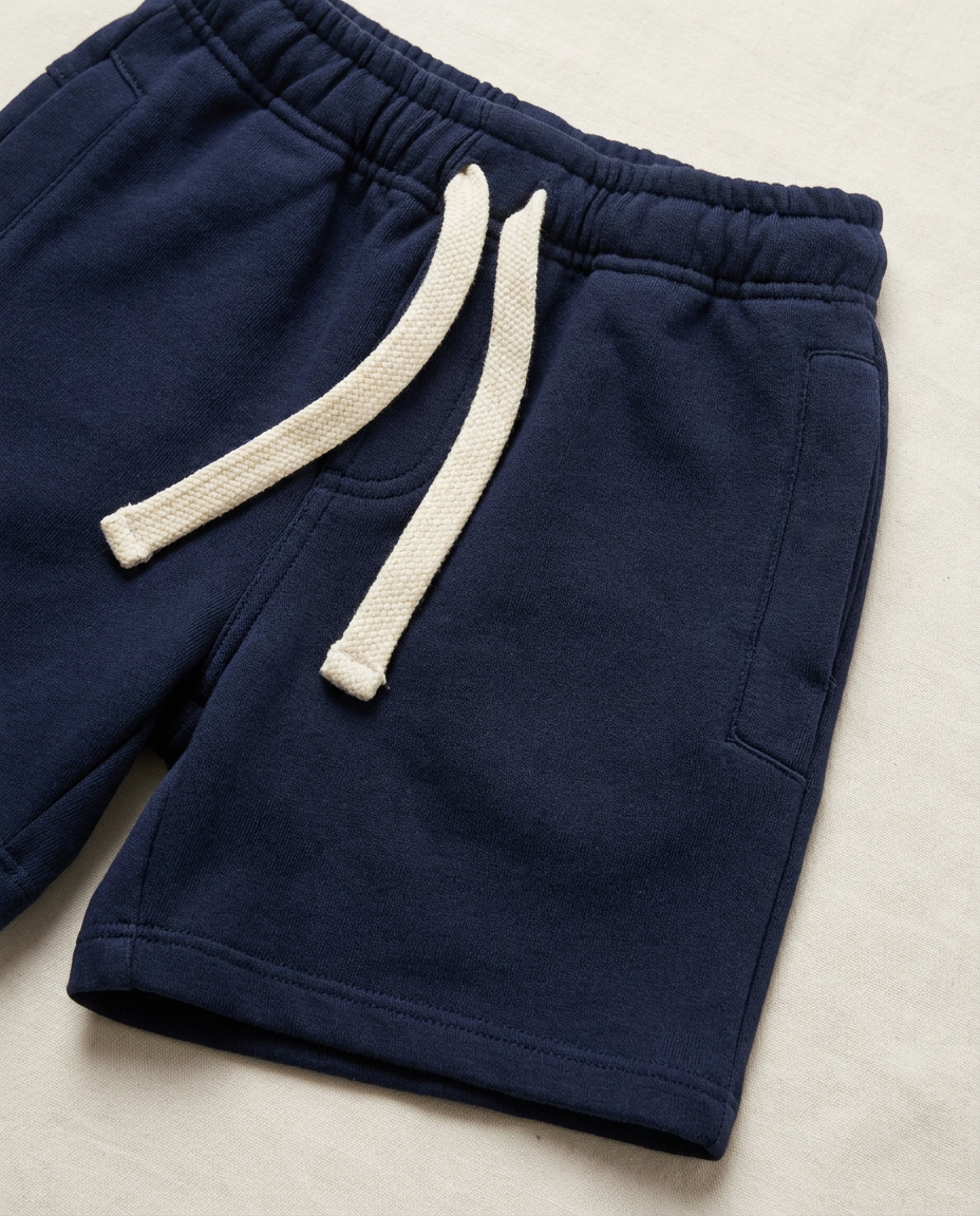 Boys Plain Summer Melton Short