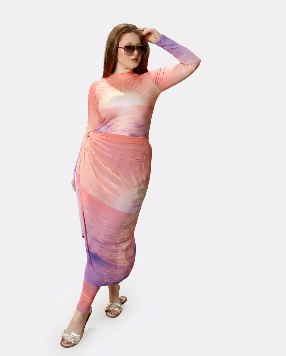 Sunrise Elegance Burkini Set