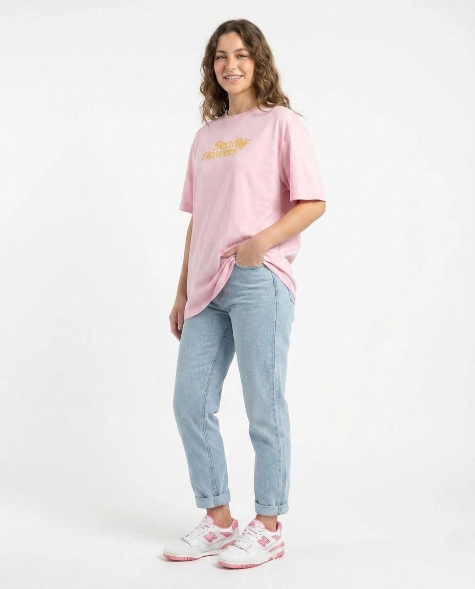 Women Printed  T-shirt Over Size