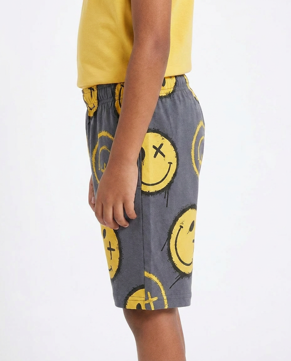 Boys Printed Summer Melton Short