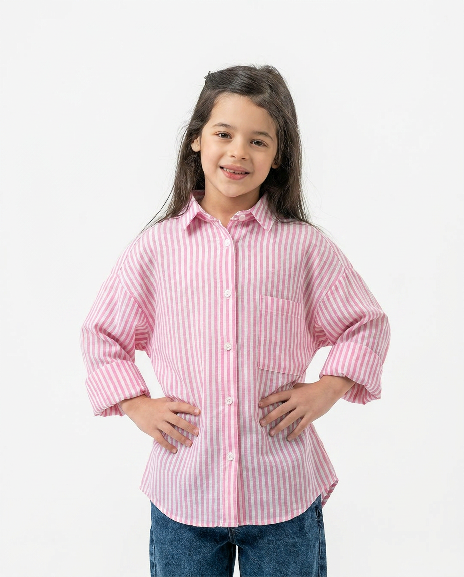 Girls Striped Shirt
