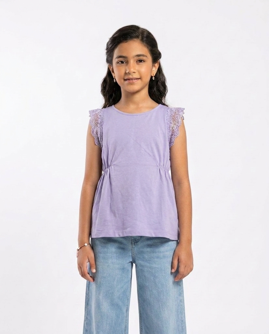 Girls Plain Blouse
