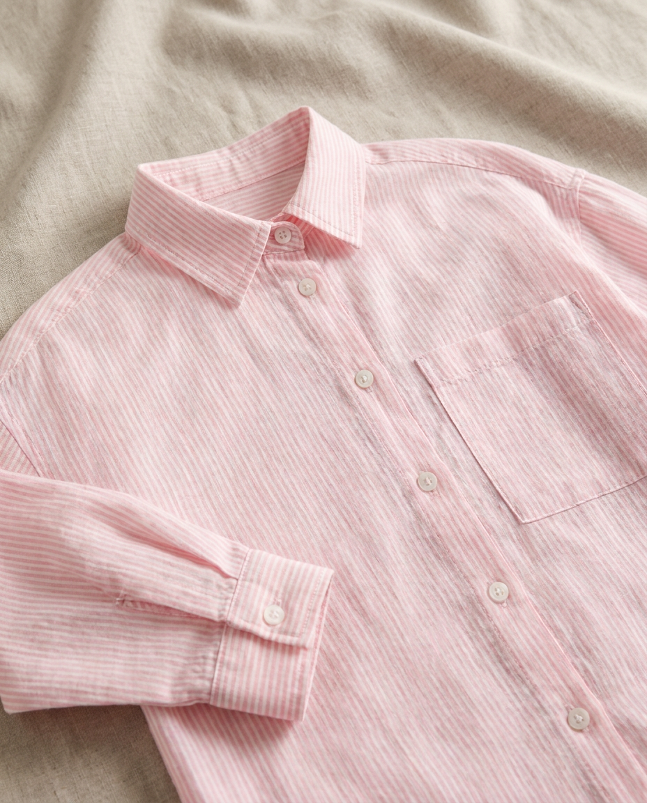 Girls Stripped Long Sleeves Blouse
