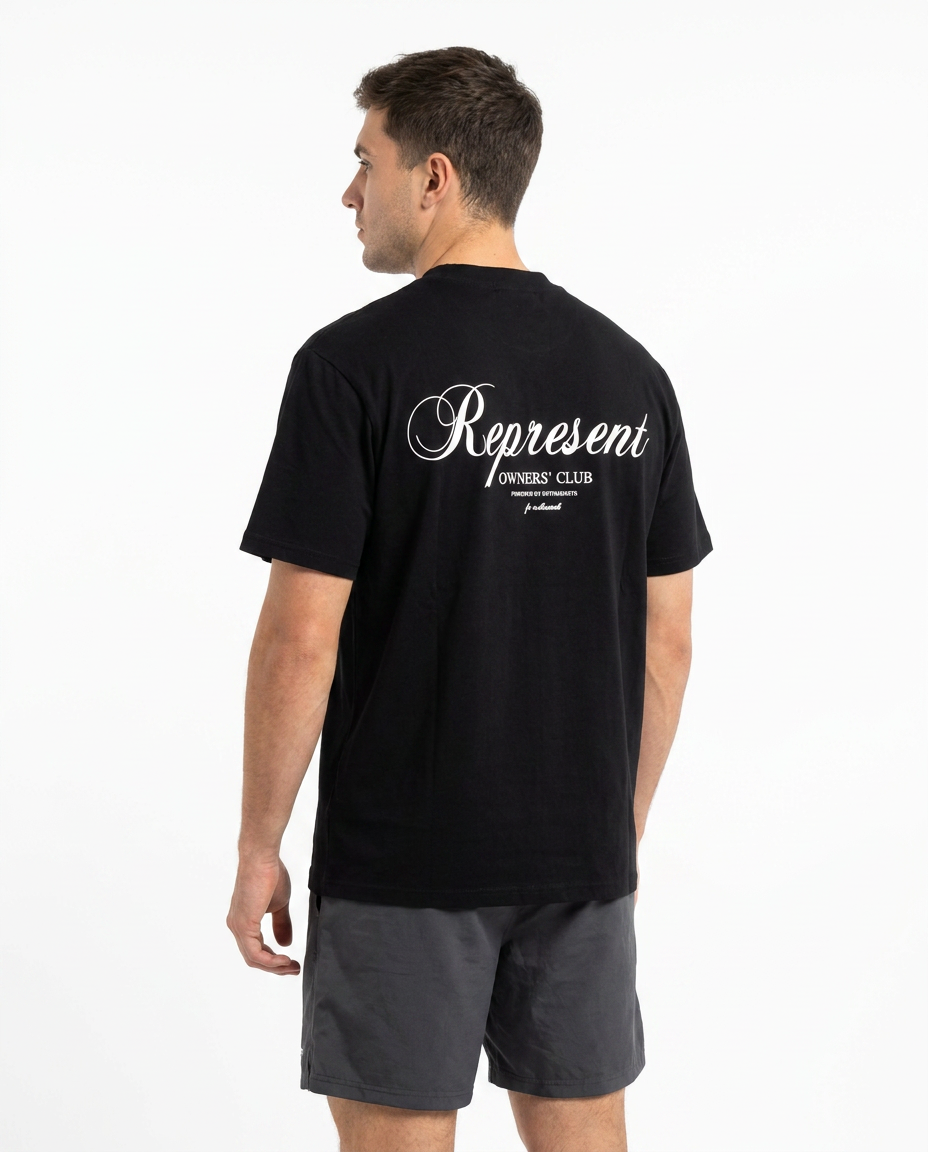 Men Printed Half Sleeves T-shirt