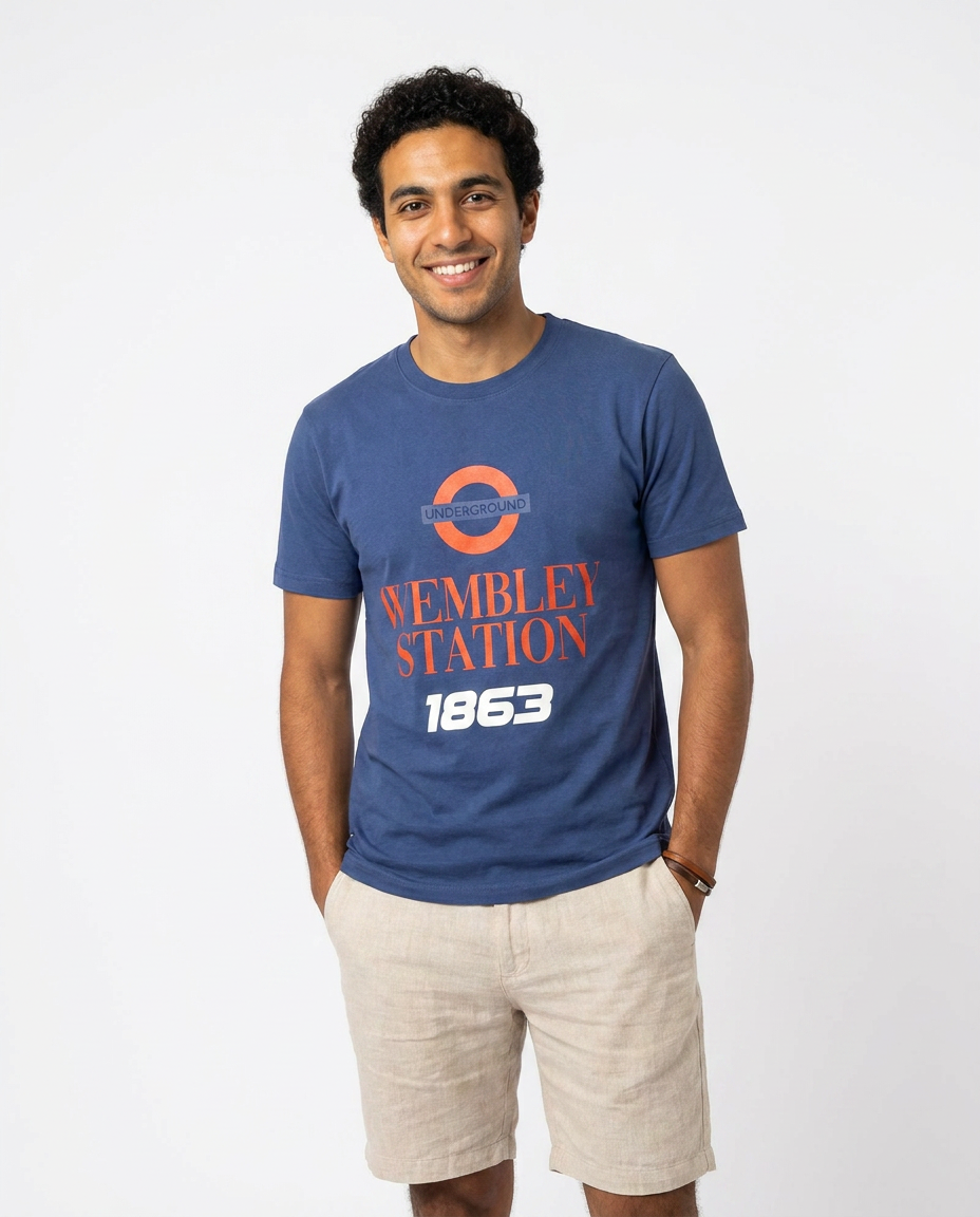Men Printed 1863 Half Sleeves T-shirt