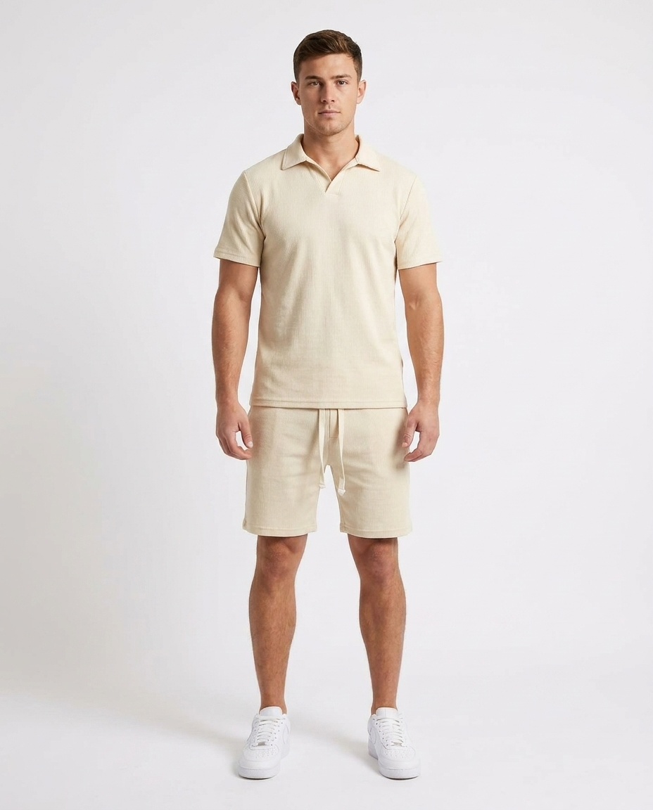Men Plain Half Sleeves Polo T-shirt