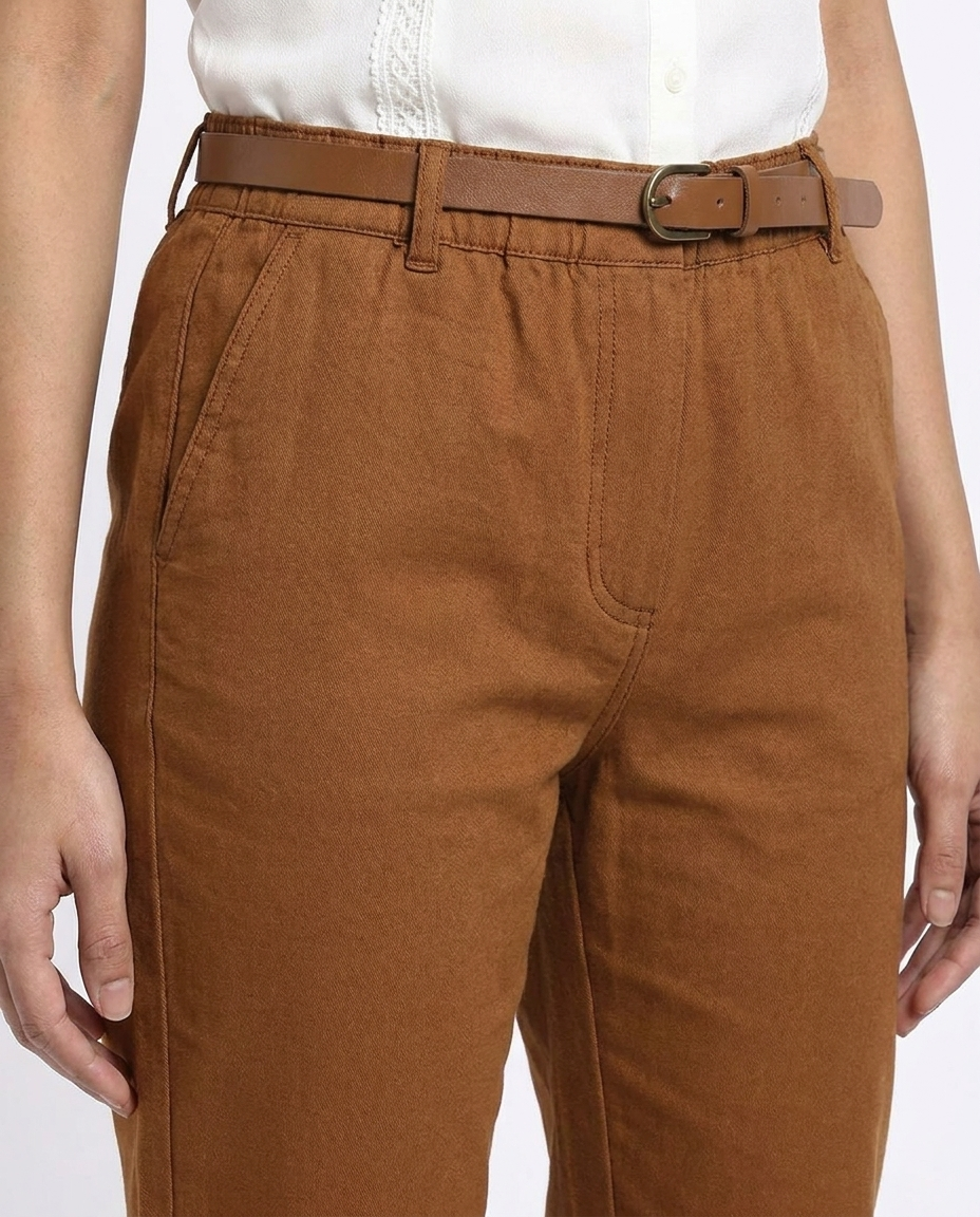 Regular fit pants