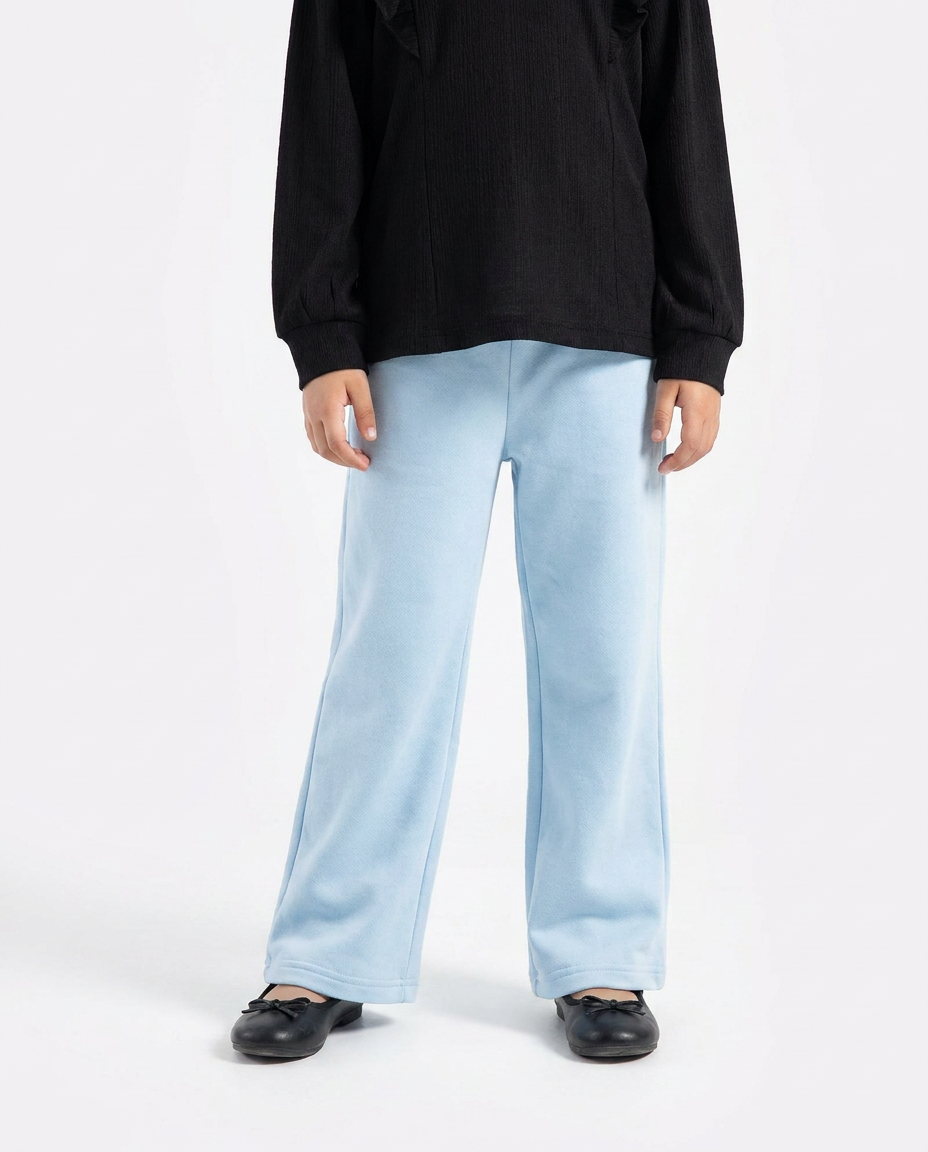 Girls Summer Melton Plain Pant