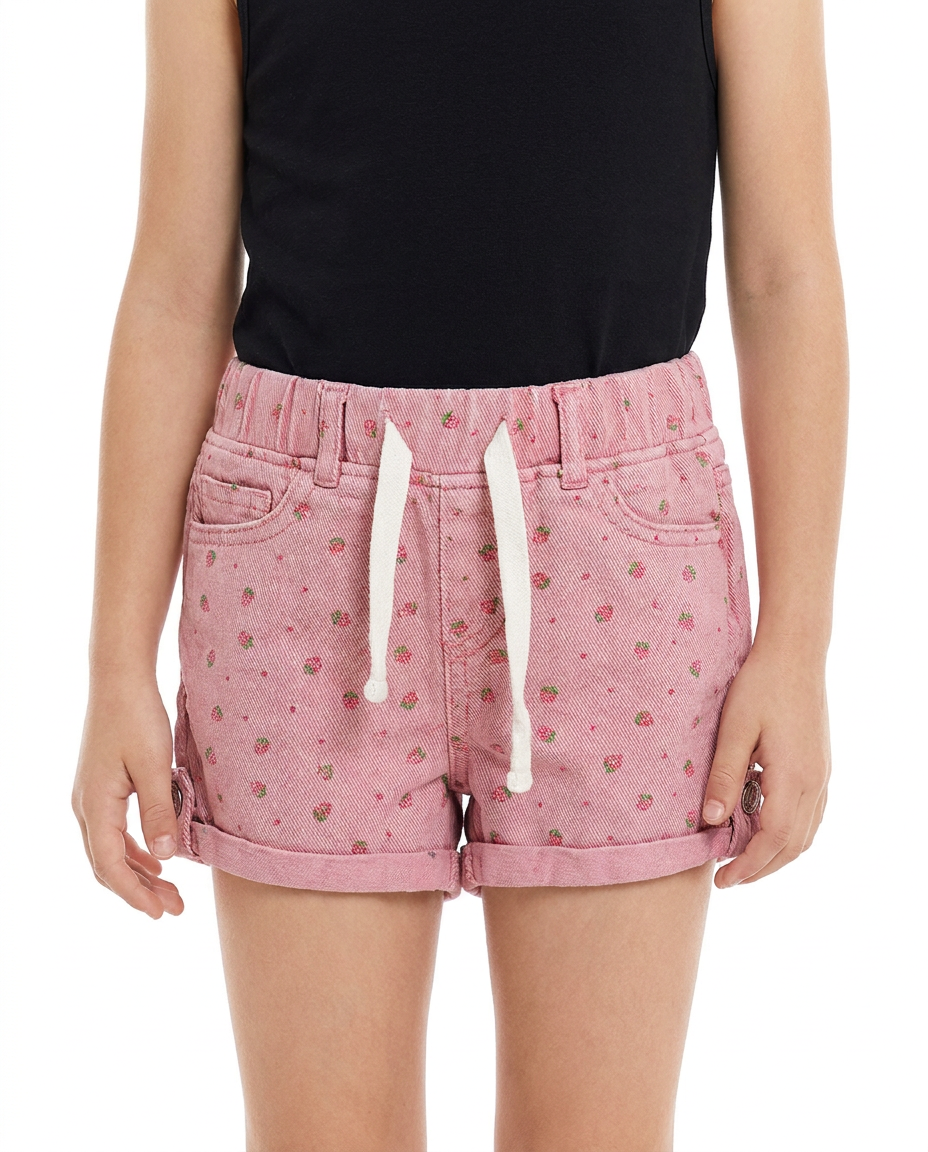 Girls Gabardine Short