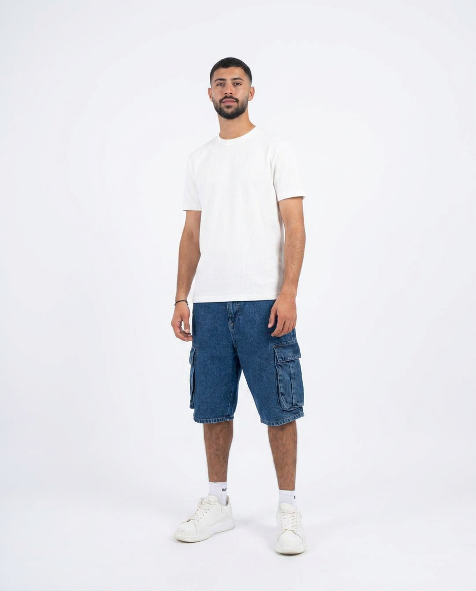 Men Cargo Fit Shorts