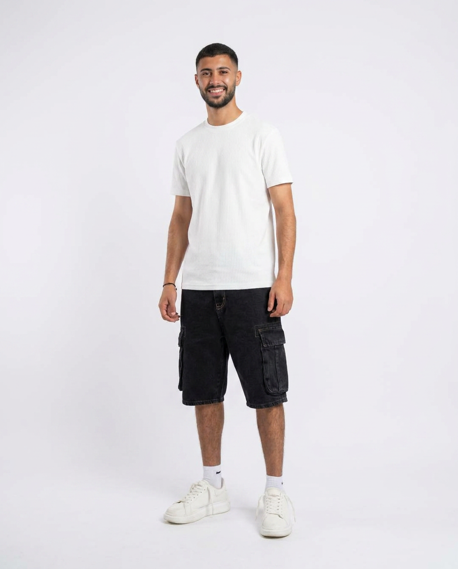 Men Cargo Fit Shorts