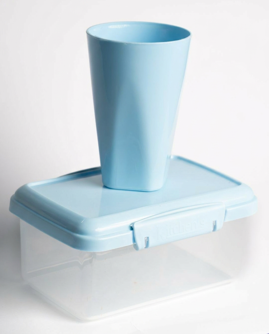 Lunch Box+Plastic Cup