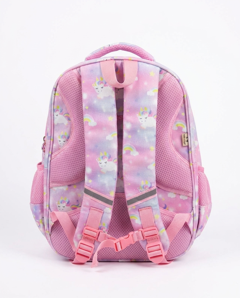 Unicorn School Backpack 3 Face Designs