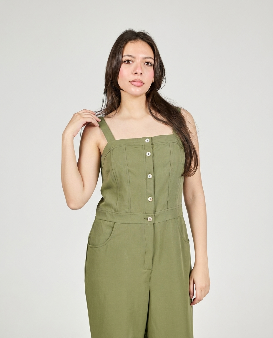 Women Sleevles Jumpsuit