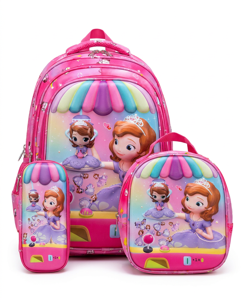 Girls Princess Sofia 3-Piece