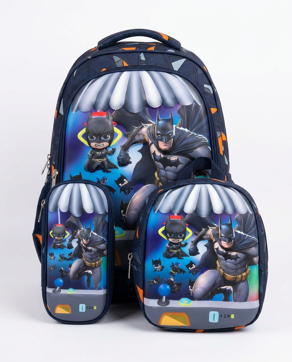 Batman 3-Piece Backpack Set