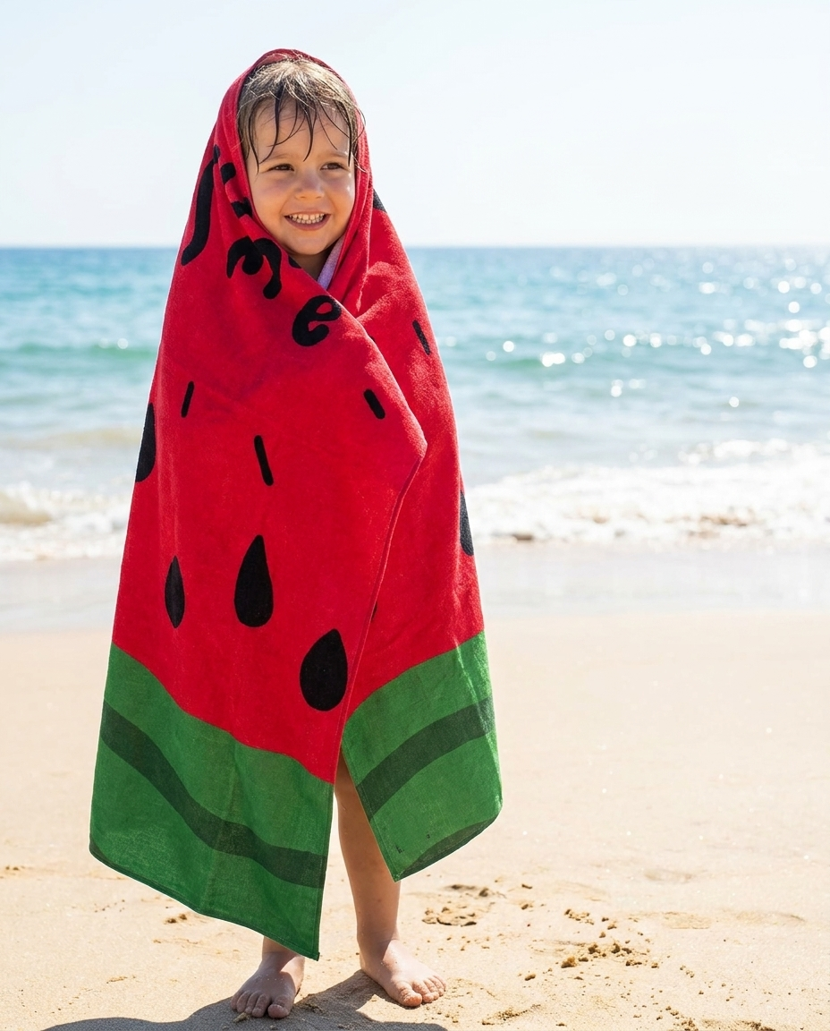Kids Printed Sea Towel